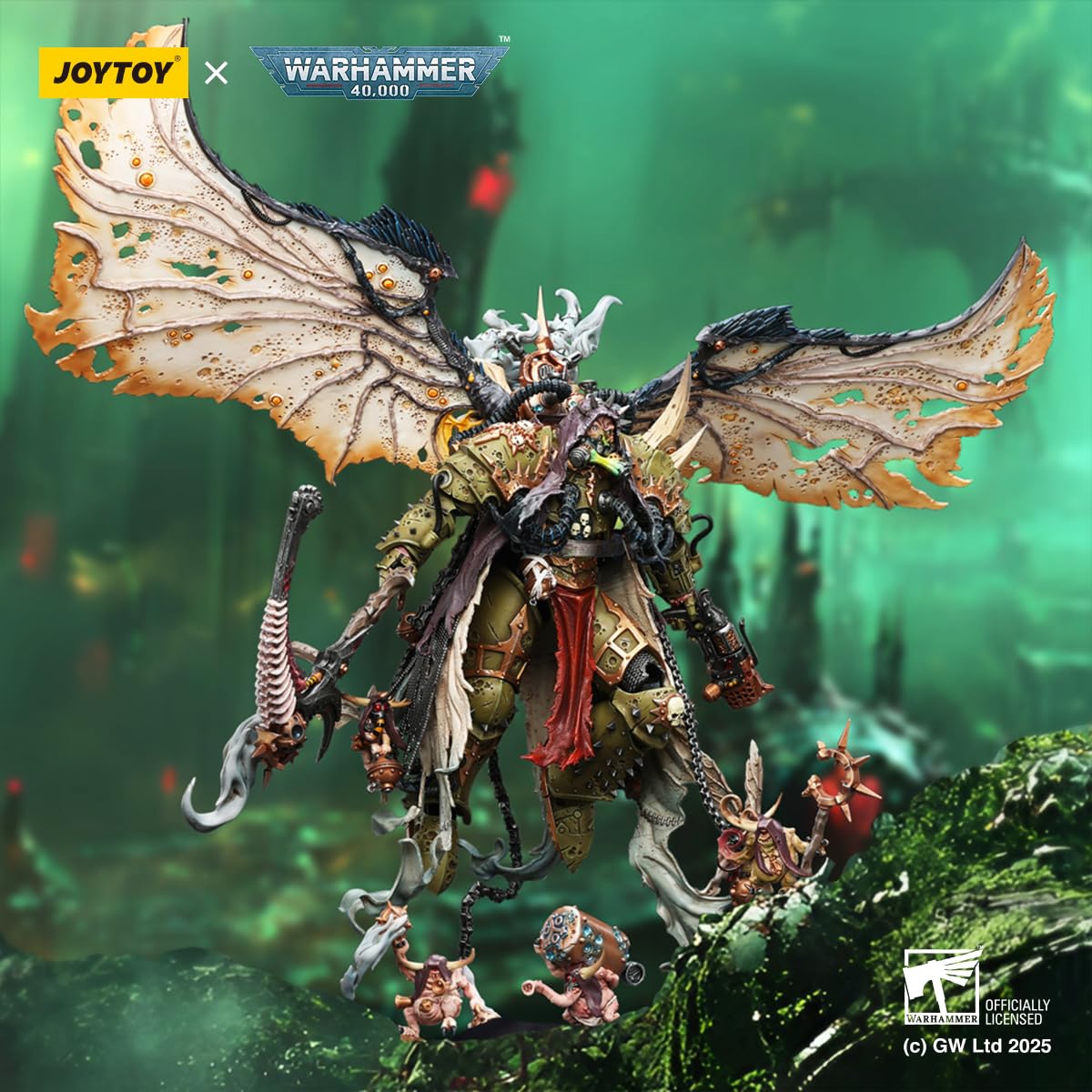 その他 JOYTOY Warhammer 40,000 Mortarion 1/18 JOYTOY Death Guard Mortarion Warhammer 40k 1/18 Action Figure